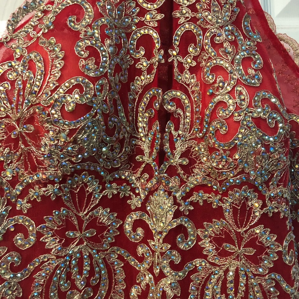 Red Formal Gown - Picture 5 of 8